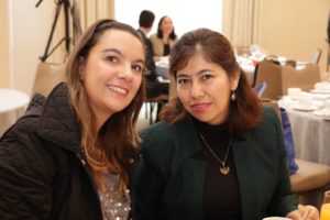 Las Ing. Celia Martínez y Carmen Arquer, participantes del Cohort 2018 por parte del IMSS